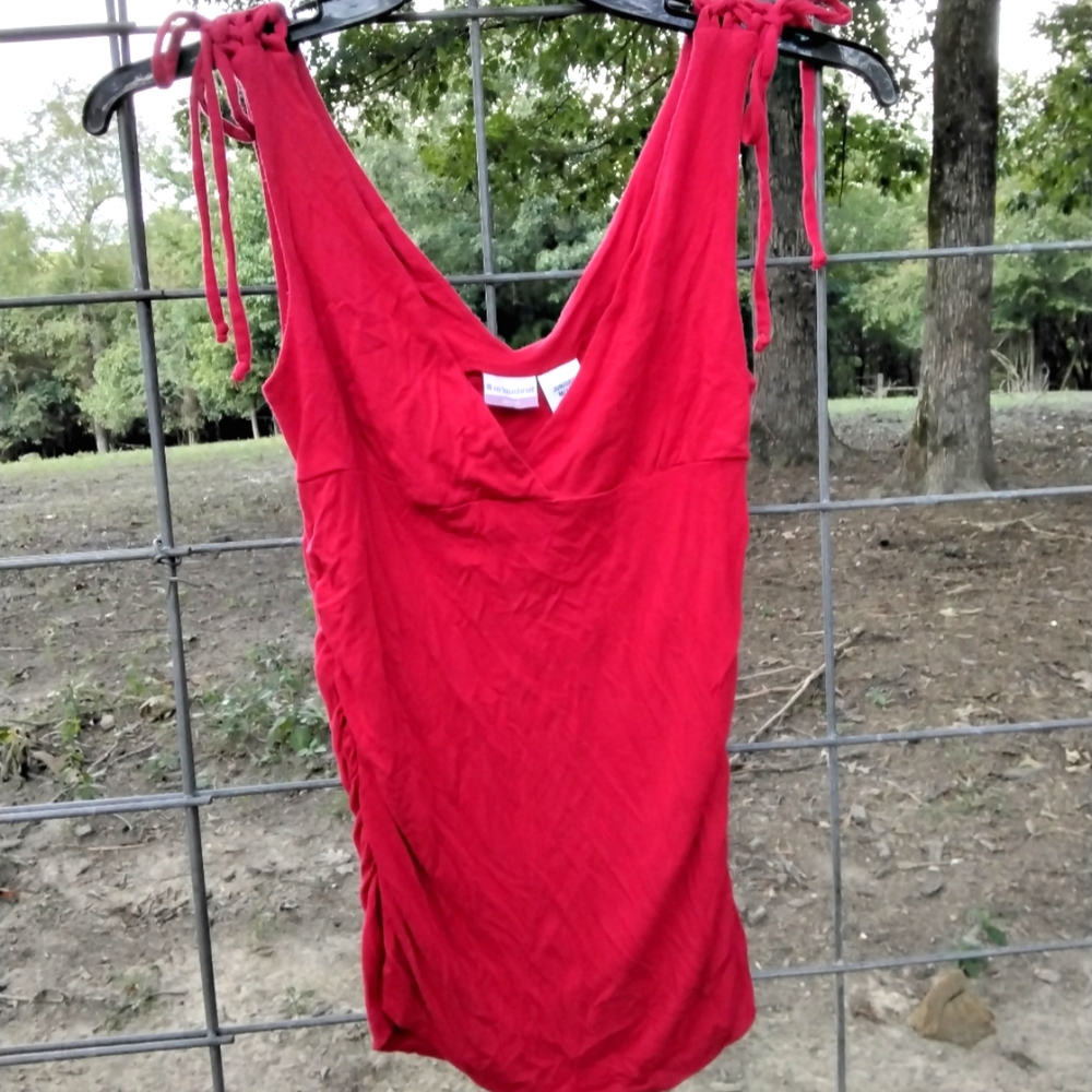 no boundaries Women's Sleeveless Red Top 7/9 Juniors